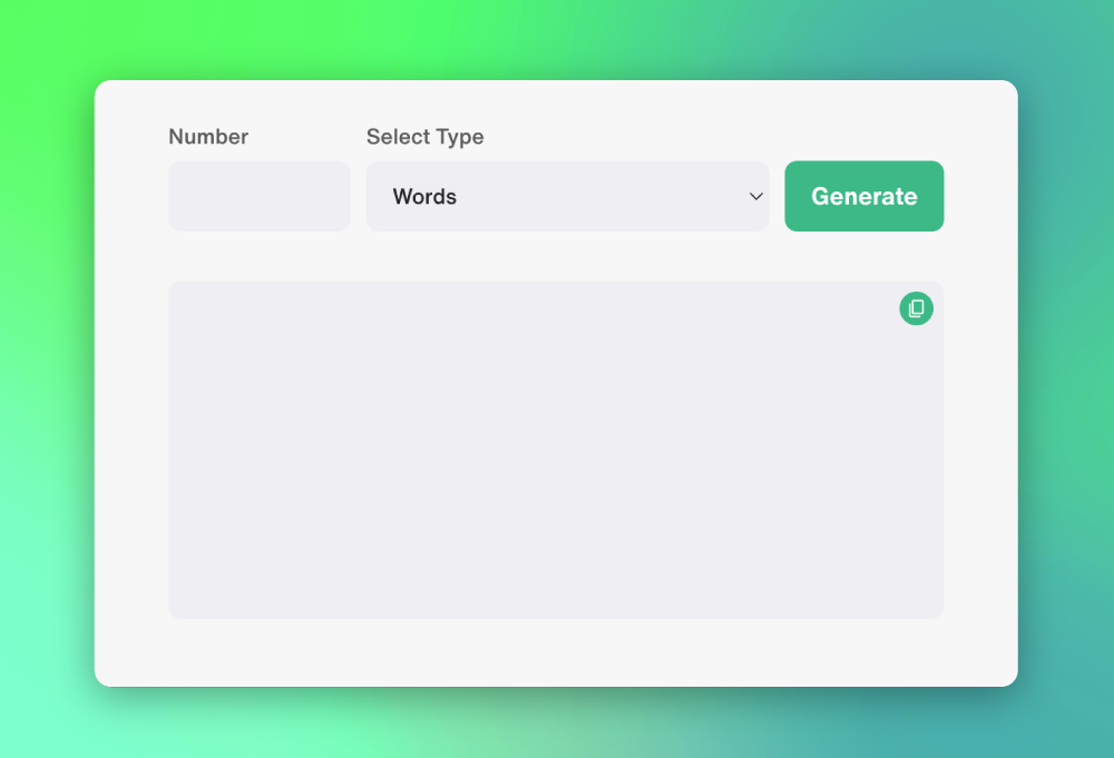 ლორემ იპსუმ გენერატორი